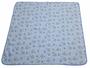 Imagem de Kit 2 Cobertor Bebe Flanelado Estampado 90 cm x 110 cm Com Croche