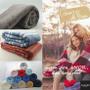 Imagem de kit 2 cobertor solteiro popular doação - 100% poliéster - 130 x 200 cm