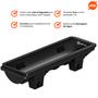 Imagem de Kit 2 Cochos Canaleta para Gado 230L Preto Gplas