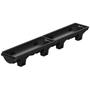 Imagem de Kit 2 Cochos Canaleta para Gado 230L Preto Gplas