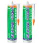 Imagem de Kit 2 Cola Isopor Preto 450G 