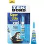 Imagem de Kit 2 Cola TekBond Instantânea Gel 3g Não Escorre Resistente