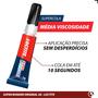 Imagem de Kit 2 Colas Super Bonder 3g Original Loctite Multiuso Ultra Forte Instantânea Resistente
