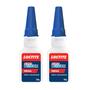 Imagem de Kit 2 Colas Super Bonder Mega 20g Ultra Forte Cola Instantânea Multiuso - LOCTITE
