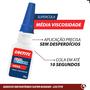 Imagem de Kit 2 Colas Super Bonder Mega 20g Ultra Forte Cola Instantânea Multiuso - LOCTITE