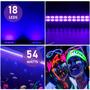 Imagem de Kit 2 Com Ribalta Luz Negra Com 18 LEDs Ultra Violeta LKUV9X2