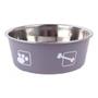Imagem de Kit 2 Comedor Bebedor Antideslizante Inox Cachorro