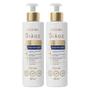 Imagem de Kit 2 Condicionador Anticaspa Feminino Coceira Scalp Rebalance Dermo Hair 280ml Eudora Siàge