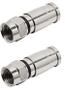 Imagem de Kit 2 Conector F Rg6 Compressão Mxt