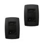 Imagem de Kit 2 Conjunto 2 Tomadas Preta Monobloco 2P+T 10A 250V 4x2