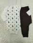 Imagem de Kit 2 conjunto body Saruel Masculino sortido: cores e estampas variadas 