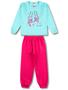 Imagem de Kit 2 Conjunto Infantil Moletom Menina Roupa Atacado