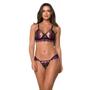 Imagem de Kit 2 Conjunto Lingerie Sem Bojo Com Aro Tule Transparente