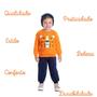 Imagem de  Kit 2 Conjunto Moletom Infantil Inverno Roupa Especial Menino