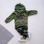 Imagem de Kit 2 Conjunto Moletom roupa de frio bebe Infantil inverno Algodão Menino Menina Presente