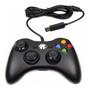 Imagem de Kit 2 Controle Compatível com Console Xbox 360 Slim X360 e Pc/Computador Manete  Joystick Com Fio USB Preto