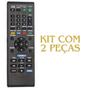 Imagem de Kit 2 Controle para Dvd Blu-ray Sony Rmt-b120 S1100 3100