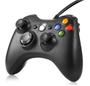 Imagem de Kit 2 Controle Xbox 360 Pc Notebook Celular Com Fio Joystick