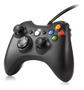 Imagem de Kit 2 Controle Xbx 360 com Fio USB Compacto Ergonomico Compacto