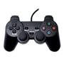 Imagem de Kit 2 Controles Compatível com Ps2 Com Fio Manete Jogos Alta Resistência
