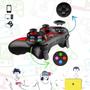 Imagem de Kit 2 Controles  GamePad Joystick Compatível Pc Android ios Tabled Sem Fio Bluetooth Wireles