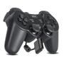 Imagem de Kit 2 Controles Para Ps1 E Ps2 Dualshock Kp-Gm015 Preto Knup