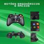 Imagem de Kit 2 Controles Para X360 Slim Pc Gamer Notebook Joystick Manete Com Fio