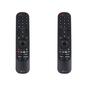 Imagem de Kit 2 Controles Smart Magic MR21GA TV LG AKB76039703