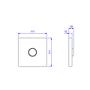Imagem de Kit 2 Conversor Hydra Max Para Hydra Plus 1.1/4" 1.1/2" Cromado Deca