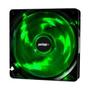 Imagem de Kit 2 Cooler Fan Basic Verde 4 Leds Para Gabinete 120mm x 120mm 