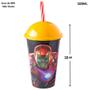 Imagem de Kit 2 Copo Homem de Ferro Infantil Marvel Vingadores 500 ml