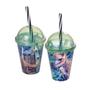 Imagem de Kit 2 Copo Shake Jurassic World de Dinossauro 280ml Original