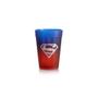 Imagem de Kit 2 Copos Americanos Prime Super Homem DC 190ml Allmix Conjunto Copos Coloridos Azul e Vermelho Estampado Decoração Acabamento Fosco DC Comics