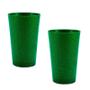 Imagem de Kit 2 Copos Cancun Fibra Madeira Greencolors Verde 320Ml