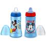 Imagem de Kit 2 Copos Colors Bico De Silicone Disney Mickey Azul Lillo