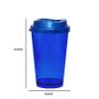 Imagem de Kit 2 Copos Cristal Mug Azul 320Ml Plástico