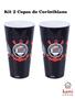 Imagem de Kit 2 Copos do Corinthians 700ml Oficial - Plasutil