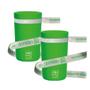 Imagem de Kit 2 Copos Eco Verde Com Cordão Green Cups 500 Ml