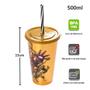 Imagem de Kit 2 Copos Homem de Ferro Iron Man 500ml Infantil Original