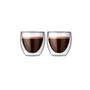 Imagem de Kit 2 Copos Parede Dupla Lehavi 90ml