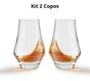 Imagem de Kit 2 Copos Vidro Retrô Arome Aperitivo E Drinks 180 Ml