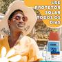 Imagem de Kit 2 Creme Clareador Para a Pele Com Rosa Mosqueta Sofisticatto + 2 Protetor Solar Nova Pele 50 FPS