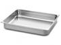 Imagem de kit 2 Cubas Gastronomica Inox GN 1/1x100mm Brasinox