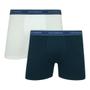 Imagem de Kit 2 Cueca Boxer Lupo Masculina Premium Algodão Elastano Original 