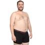 Imagem de Kit 2 Cueca Boxer Plus Size Algodão Com Elastano Tam.XXG Preto 00653 - Lupo  