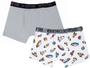 Imagem de KIT 2 CUECAS Boxer infantil 100% ALGODÃO P ao GG
