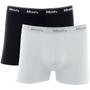 Imagem de Kit 2 Cuecas Masculinas Boxer Elástico Algodão Basic 110.04 Mash Preto