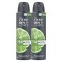 Imagem de Kit 2 Desodorante Dove Limão e Sálvia Men + Care Aerossol 150ml