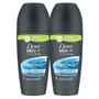 Imagem de Kit 2 Desodorante Dove Men + Care Proteção Total Roll-on Antitranspirante 48h 50ml