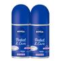 Imagem de Kit 2 Desodorante Nivea Antitranspirante Roll On Protect & Care 50ml